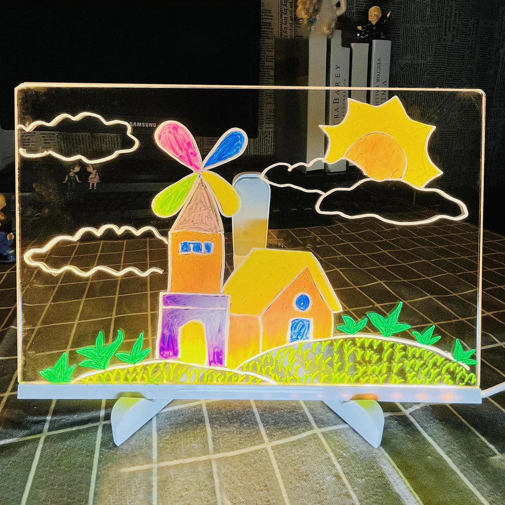 Prancheta de LED Iluminada! ✨