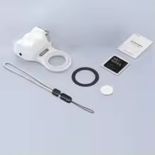 Suporte Magnético para Câmera de Telefone - Panorâmica 360° com Visão Noturna