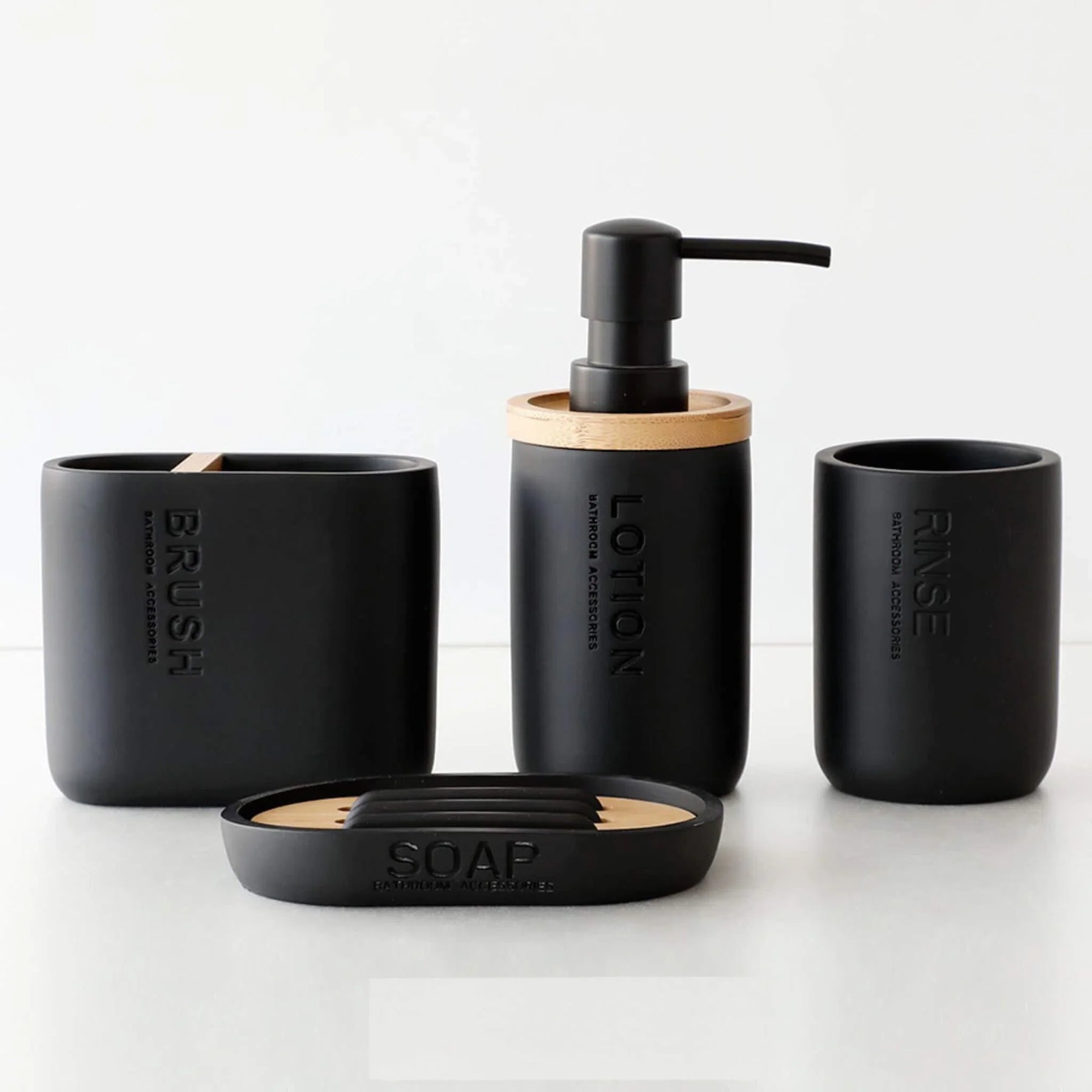 Conjunto Completo de Acessórios para Banheiro - Perfect Bathroom
