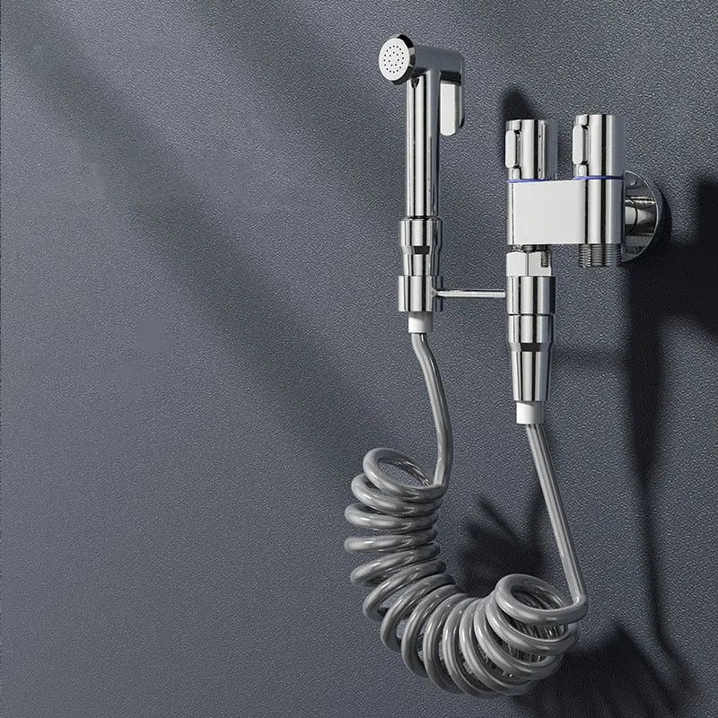 Ducha Higiênica de Banheiro em Inox - Praticidade e Sofisticação