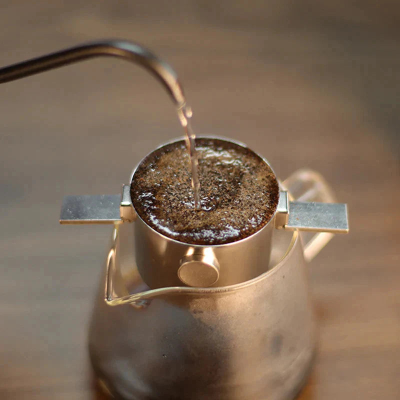 Filtro Portátil em Inox – Praticidade e Eficiência em 1 Peça