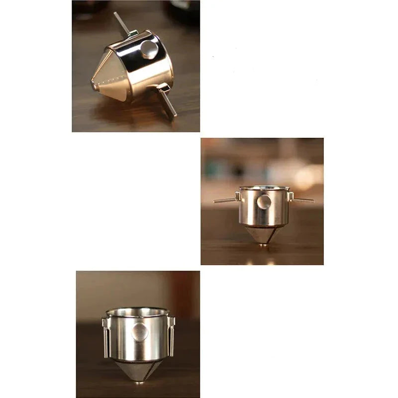 Filtro Portátil em Inox – Praticidade e Eficiência em 1 Peça