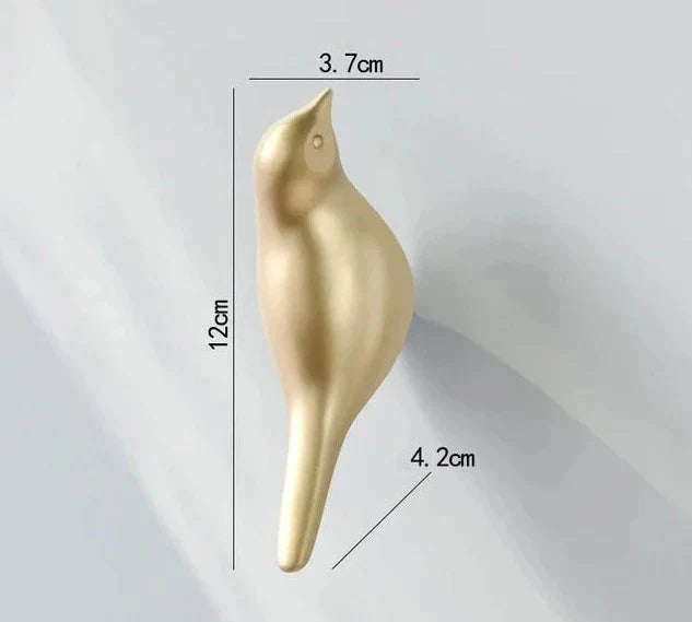 Gancho de Parede Pássaros – 1 Peça de Estilo e Funcionalidade