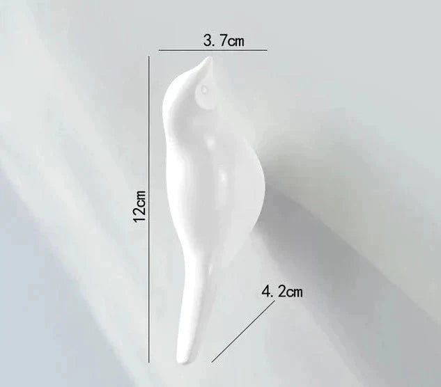 Gancho de Parede Pássaros – 1 Peça de Estilo e Funcionalidade