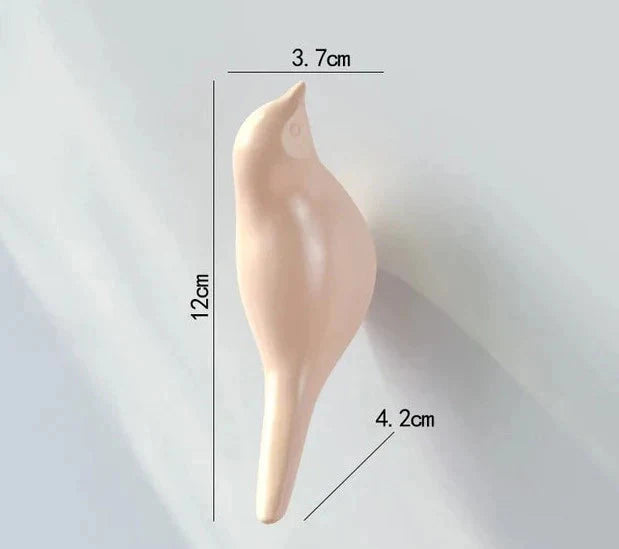 Gancho de Parede Pássaros – 1 Peça de Estilo e Funcionalidade