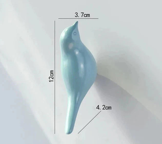 Gancho de Parede Pássaros – 1 Peça de Estilo e Funcionalidade