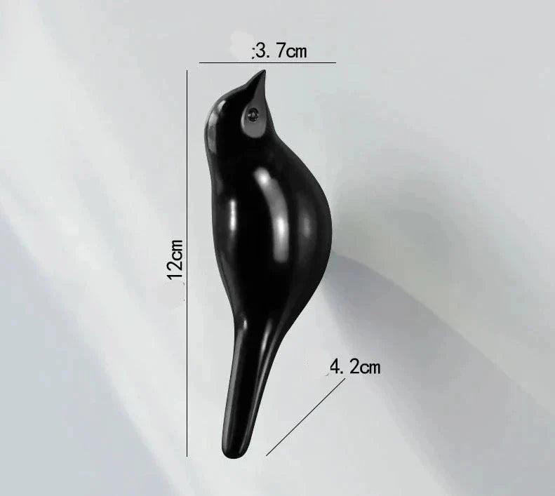 Gancho de Parede Pássaros – 1 Peça de Estilo e Funcionalidade