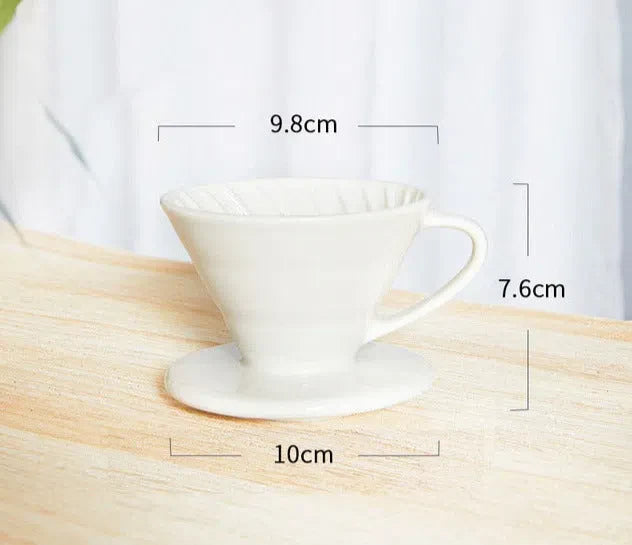 Suporte para Filtro de Café V60 em Cerâmica – Precisão e Estilo no Seu Café