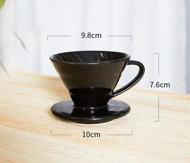 Suporte para Filtro de Café V60 em Cerâmica – Precisão e Estilo no Seu Café
