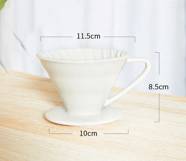 Suporte para Filtro de Café V60 em Cerâmica – Precisão e Estilo no Seu Café