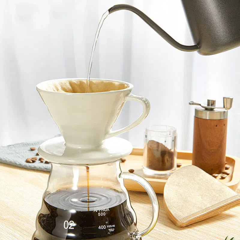 Suporte para Filtro de Café V60 em Cerâmica – Precisão e Estilo no Seu Café
