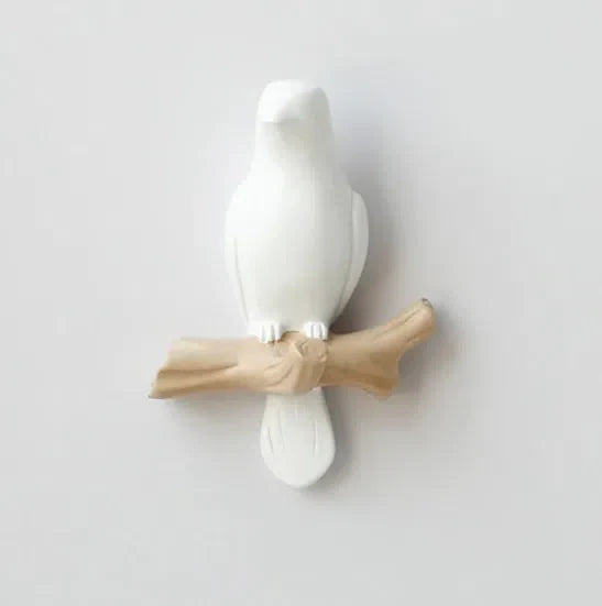 Suporte de Parede Pássaros – Organize com Estilo e Elegância