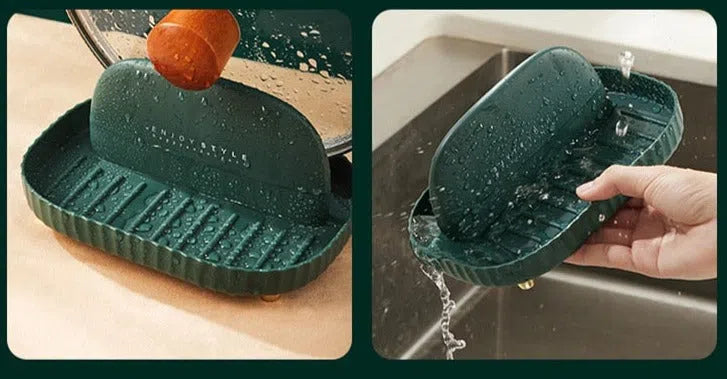 Suporte para Tampa e Descanso de Colher – Praticidade e Organização na Sua Cozinha