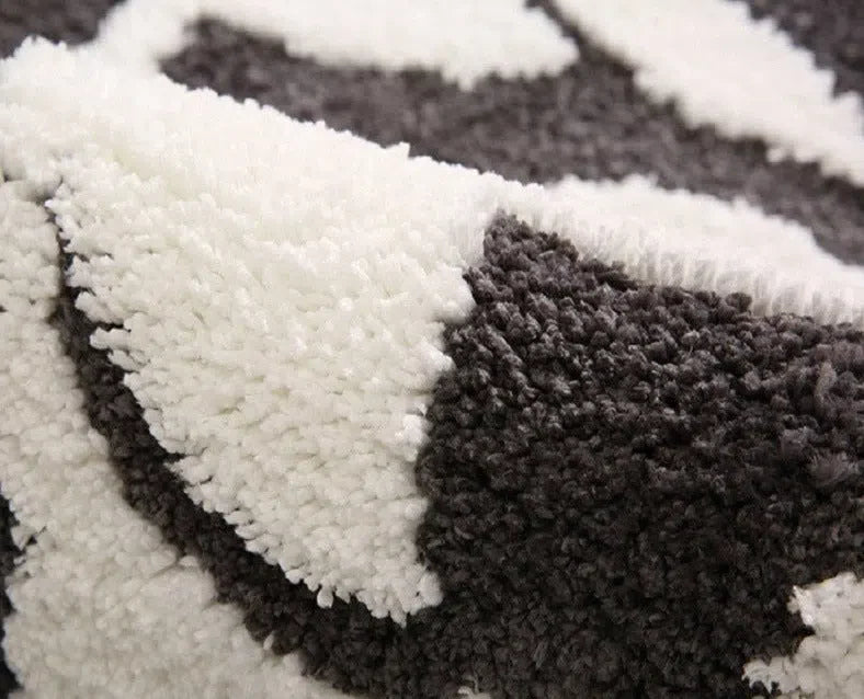 Tapete de Folhas com Base Antiderrapante – Estilo e Segurança para Seu Ambiente