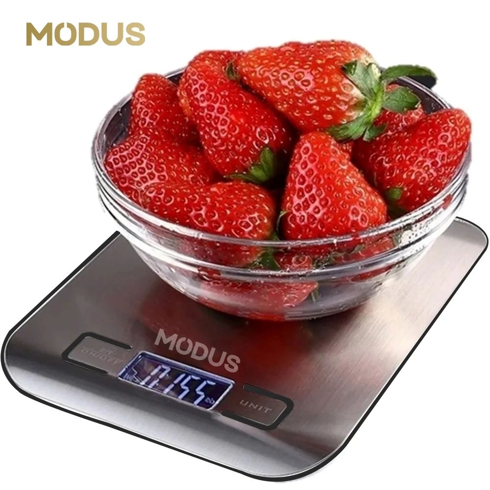 Balança Digital de Cozinha MODUS – Alta Precisão (1g a 10kg)