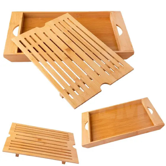 Bandeja Migalheira de Bambu