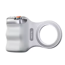 Suporte Magnético para Câmera de Telefone - Panorâmica 360° com Visão Noturna