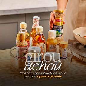 Organizador Giratório Transparente