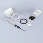 Suporte Magnético para Câmera de Telefone - Panorâmica 360° com Visão Noturna