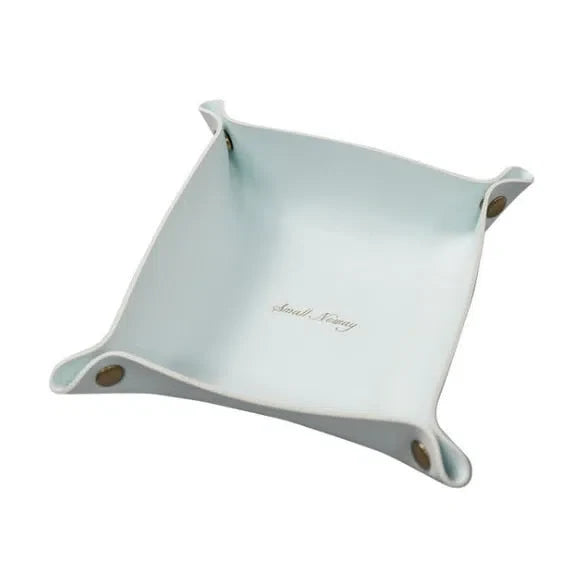 Bandeja Decorativa Minimalista em Couro – Sofisticação e Estilo para Seu Ambiente