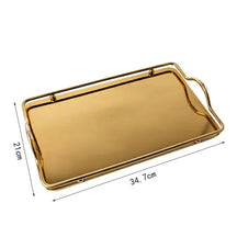 Bandeja Moderna Espelhada – Sofisticação e Estilo para Sua Decoração