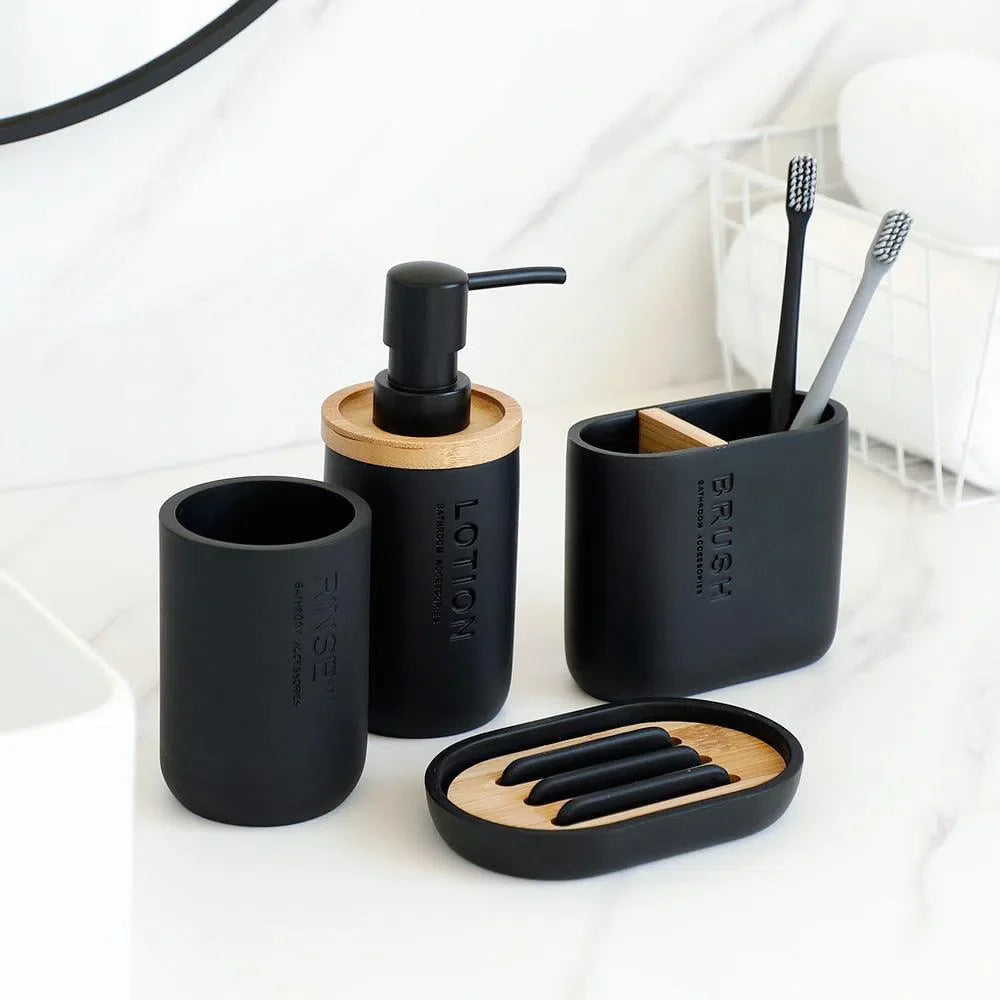 Conjunto Completo de Acessórios para Banheiro - Perfect Bathroom