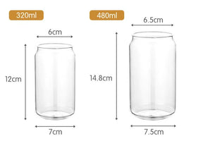 Copo Minimalista com Tampa de Bambu – 320ml/480ml de Elegância e Funcionalidade