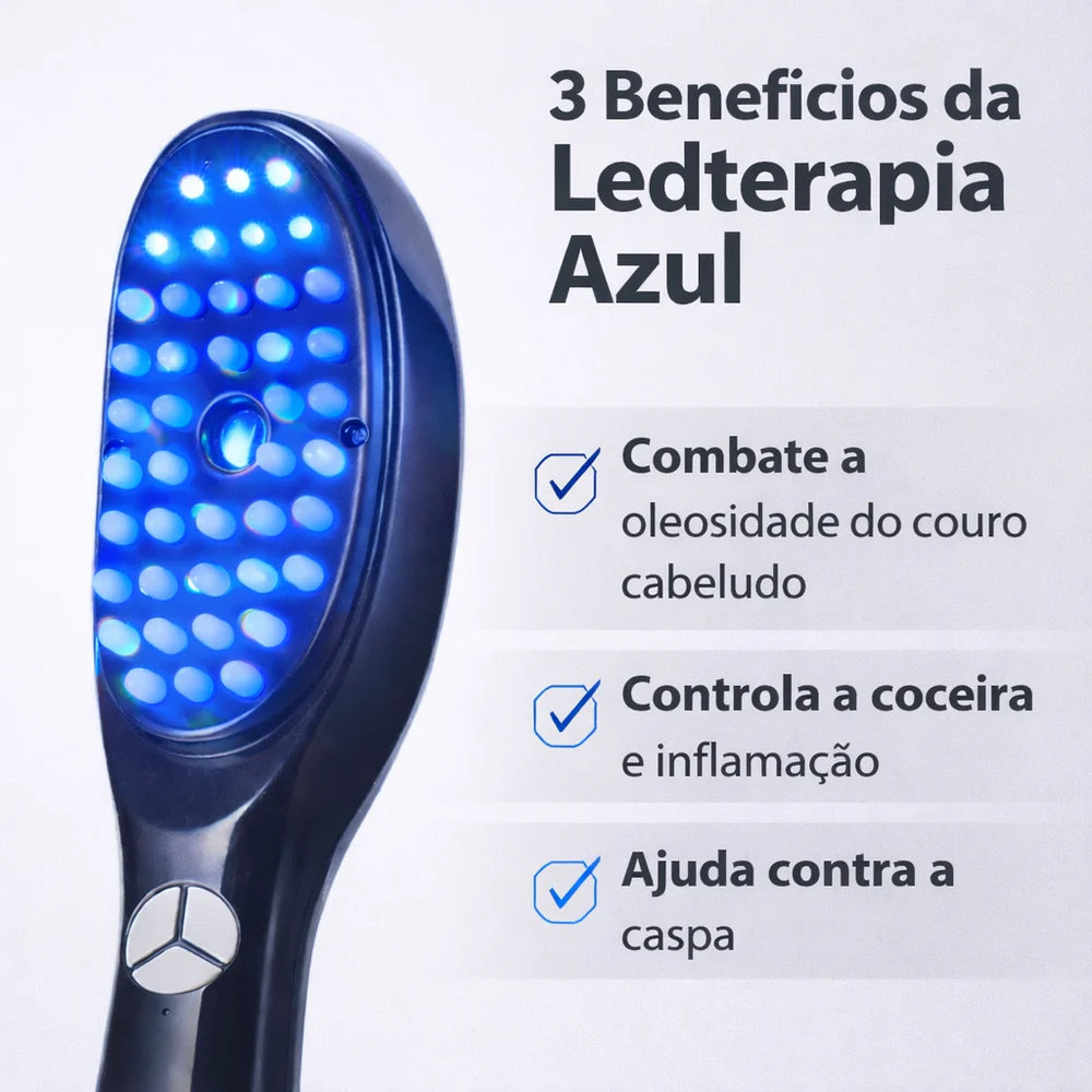Escova de Cromoterapia Lúminus® 4 em 1 - Oferta Exclusiva!