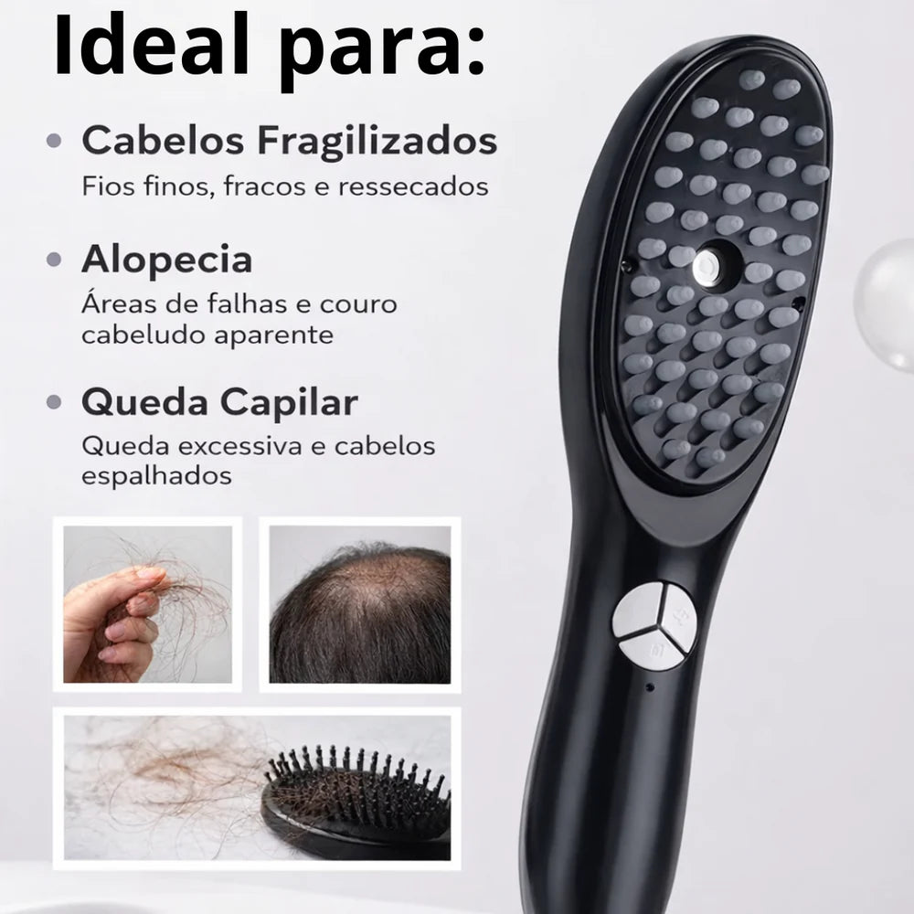 Escova de Cromoterapia Lúminus® 4 em 1 - Oferta Exclusiva!