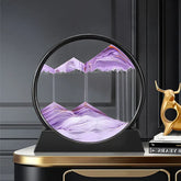 Quadro de Areia Movediça Ornamento 3D – Arte e Movimento em Seu Ambiente