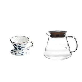 Suporte para Filtro V60 em Cerâmica Pintada à Mão – Elegância e Precisão no Seu Café
