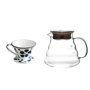 Suporte para Filtro V60 em Cerâmica Pintada à Mão – Elegância e Precisão no Seu Café