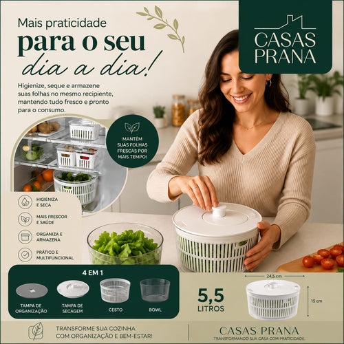 Centrífuga Seca Salada 5,5 L