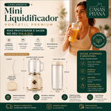 BlenderMix - Mini Liquidificador Portátil Com 10 Lâminas