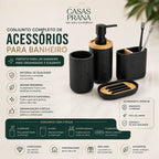 Conjunto Completo de Acessórios para Banheiro - Perfect Bathroom