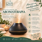 Umidificador de Chama Casas Prana - Aromaterapia e Bem-Estar