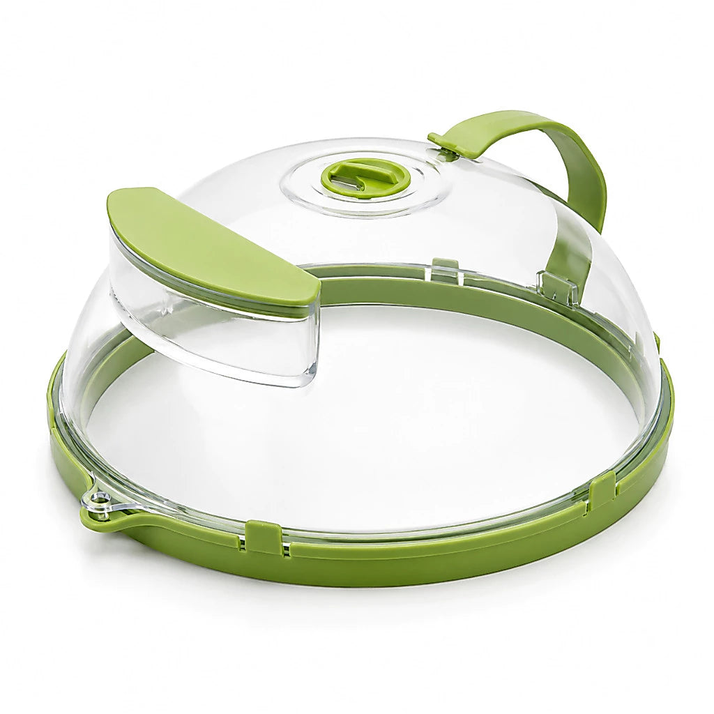 Tampa para Micro-ondas Anti-Respingo com Reservatório de Água | BPA Free | 26cm