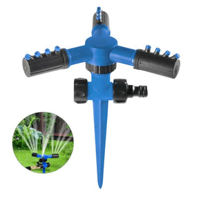 Irrigador Giratório 360 – Aspersor Automático para Jardim e Grama