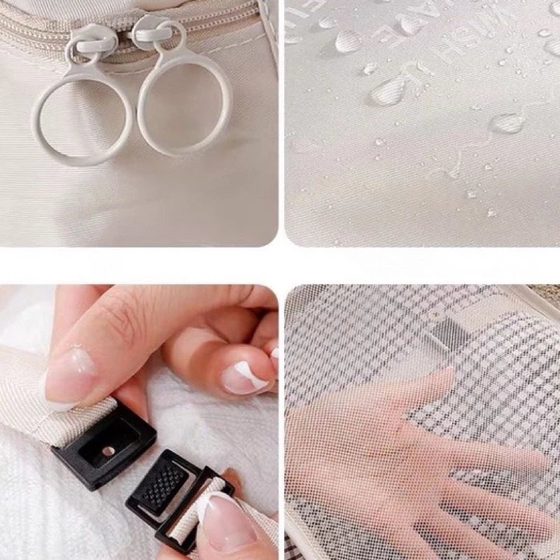 Kit 7 Bolsas Organizadoras para Mala de Viagem