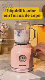 BlenderMix - Mini Liquidificador Portátil Com 10 Lâminas