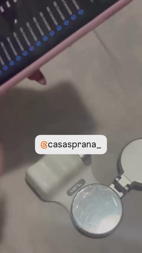 Suporte Magnético para Câmera de Telefone - Panorâmica 360° com Visão Noturna