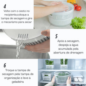 Centrífuga Seca Salada 5,5 L