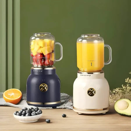 BlenderMix - Mini Liquidificador Portátil Com 10 Lâminas