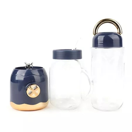 BlenderMix - Mini Liquidificador Portátil Com 10 Lâminas